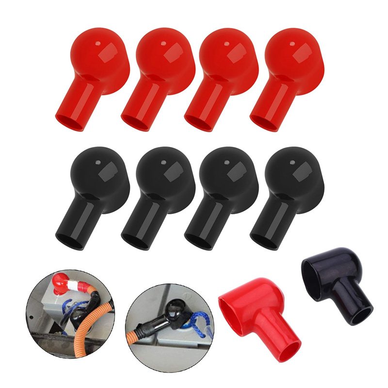 Wire Connector Cap - Battery Terminal Boots Insulating Covers Red/Black