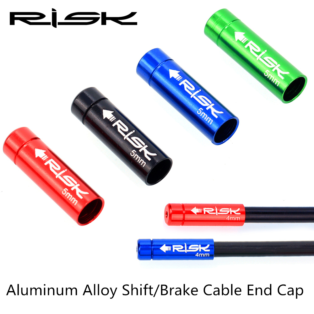 Wire Connector Cap - 10pcs Aluminum Alloy Bike Cable End