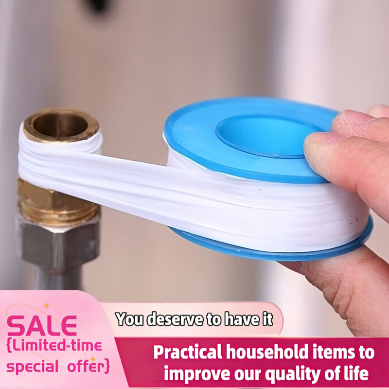 Plumbing Tape Ptfe - 3/6/10 pieces of water pipe tape,