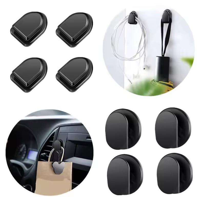 Wall Anchor Plastic - Mini Car Hooks Interior Storage Holder