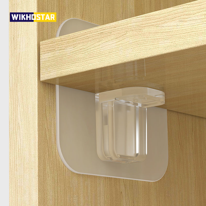 Wall Anchor Plastic - WIKHOSTAR 4/10pcs Adhesive Shelf Support Pegs