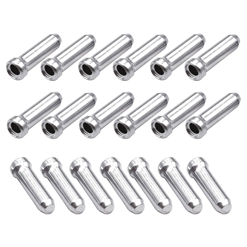 100/200pcs Aluminum Brake Shif - Wire Connector Cap ulasan dan harga