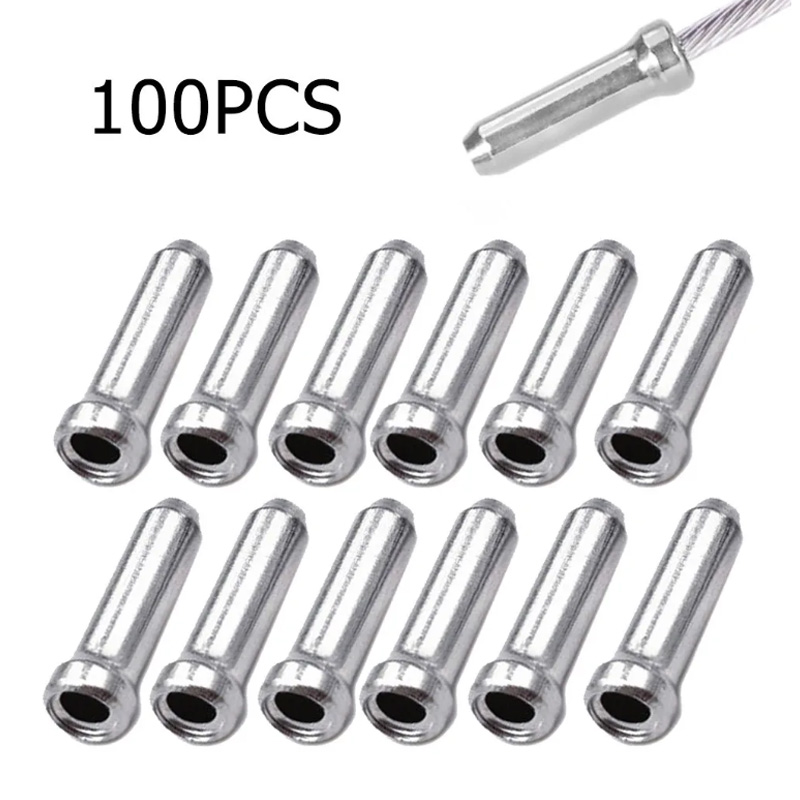 100pcs Bicycle Brake Shifter C - Wire Connector Cap ulasan dan harga