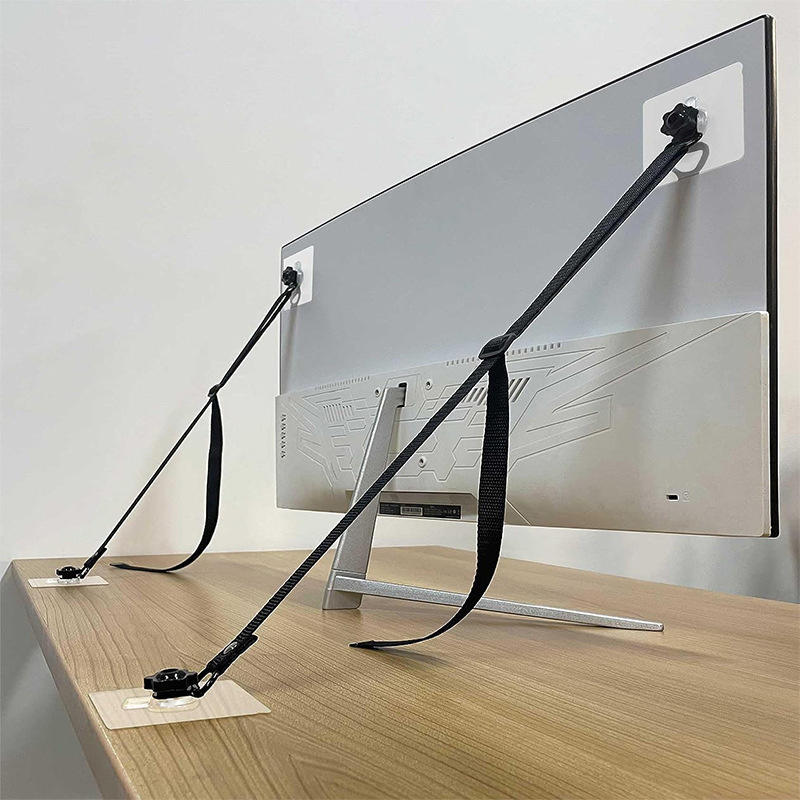 2 Pack Adjustable TV Safety St - Wall Anchor Plastic ulasan dan harga