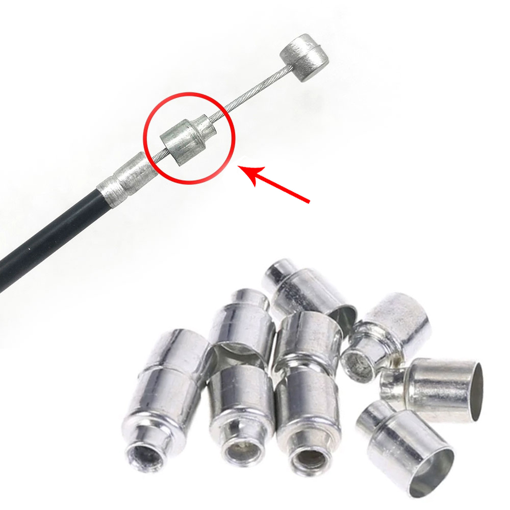 10pcs/20pcs Bicycle Brake Cabl - Wire Connector Cap ulasan dan harga
