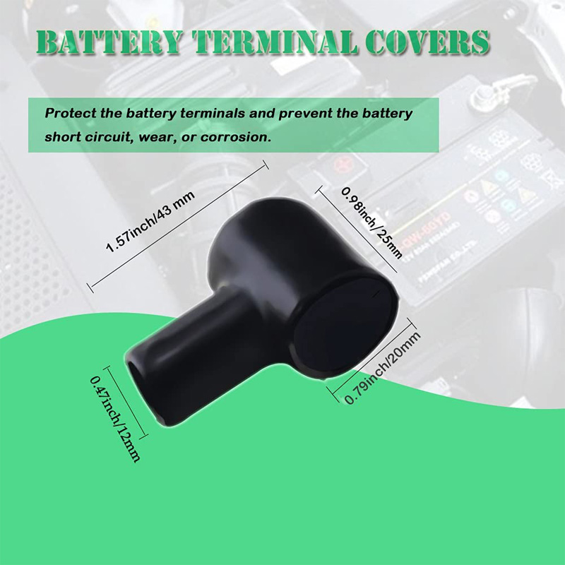 Battery Terminal Boots Insulat - Wire Connector Cap ulasan dan harga