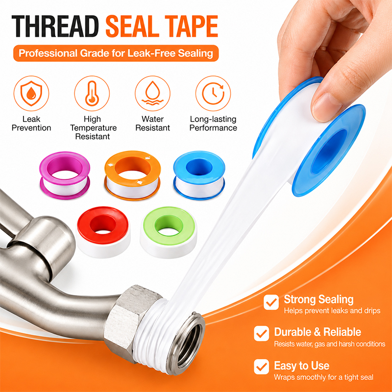 5pcs Wide Extra Long PTFE Seal - Plumbing Tape Ptfe ulasan dan harga