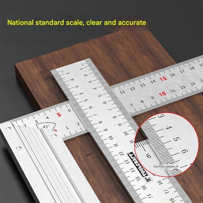 A2BE Aluminum Square Ruler For - Home Improvement Mark ulasan dan harga