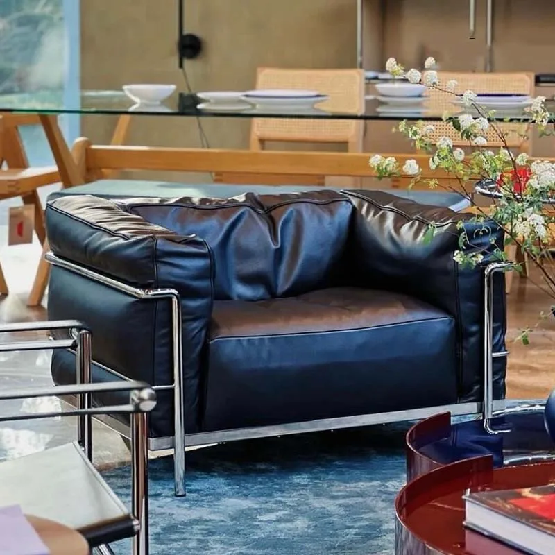 Service Black Luxury Sofa Leat - Home Improvement And Services ulasan dan harga