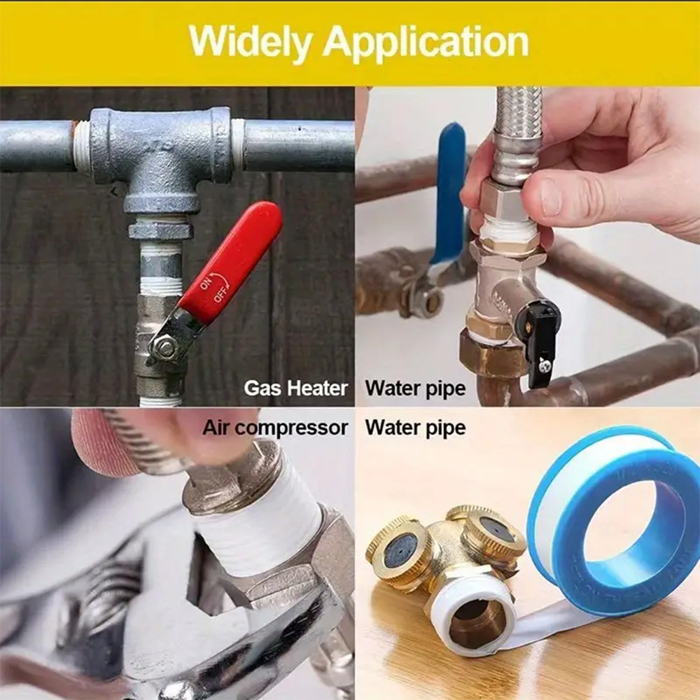 5 Rolls/Pack PTFE Plumbing Thr - Plumbing Tape Ptfe ulasan dan harga