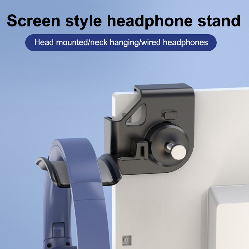 New Headphone Holder PC Monito - Wall Anchor Plastic ulasan dan harga