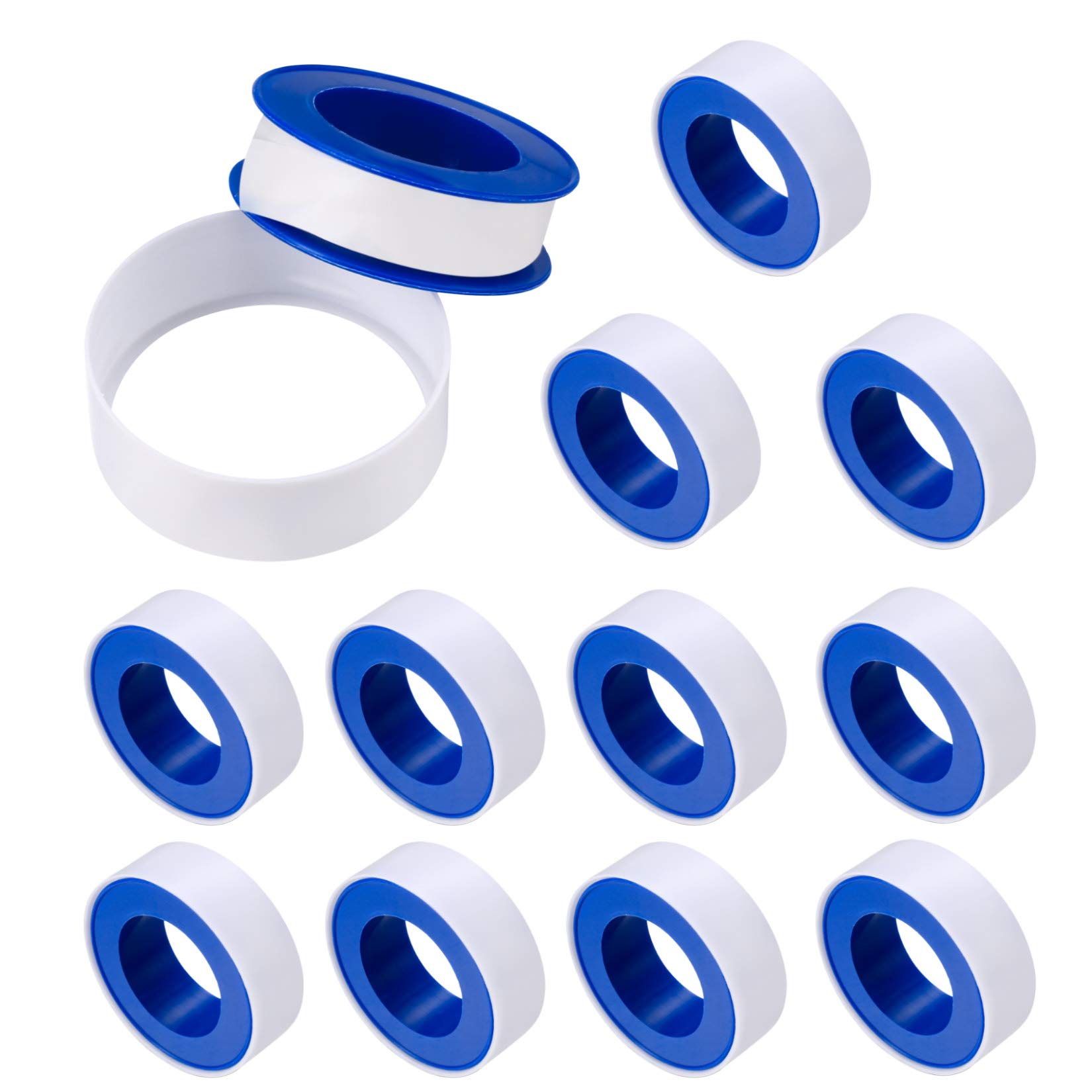 12 Rolls Xiaomoyu PTFE Tape -  - Plumbing Tape Ptfe ulasan dan harga