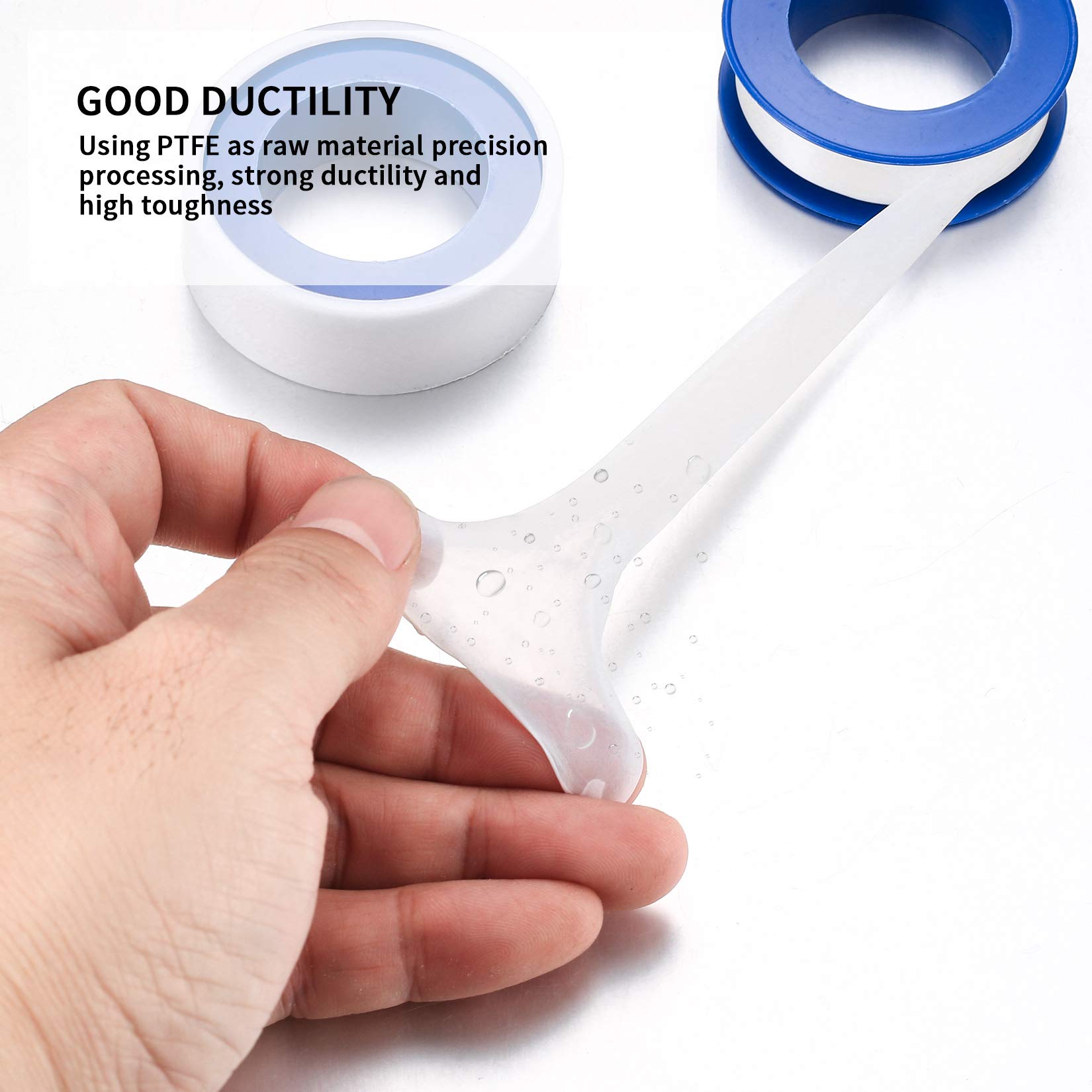 12 Rolls Xiaomoyu PTFE Tape -  - Plumbing Tape Ptfe ulasan dan harga