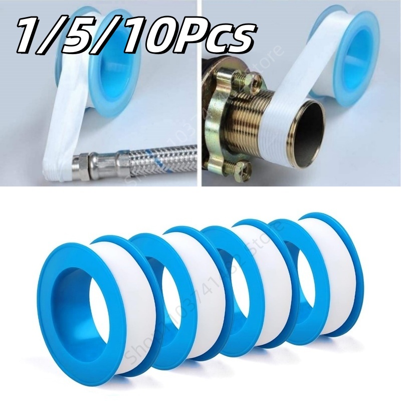 1/5/10Pcs PTFE Water Pipe Tape - Plumbing Tape Ptfe ulasan dan harga
