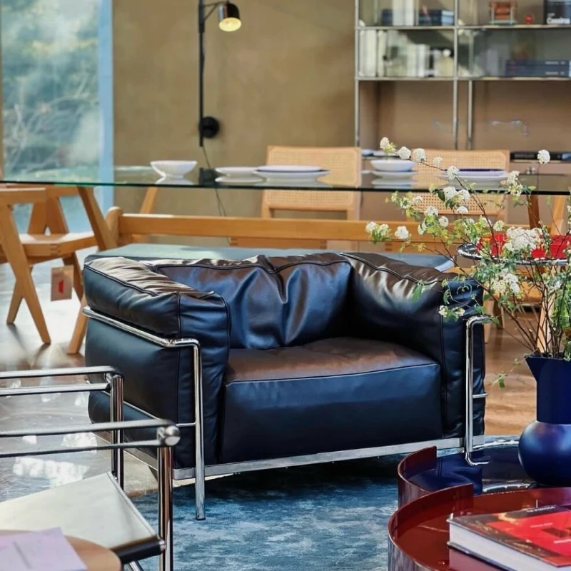 Service Black Luxury Sofa Leat - Home Improvement And Services ulasan dan harga