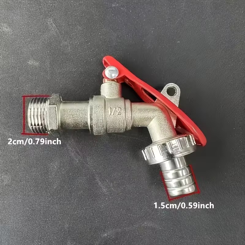 1Pc 1/2 Inch Zinc Alloy Faucet - Home Improvement Help ulasan dan harga