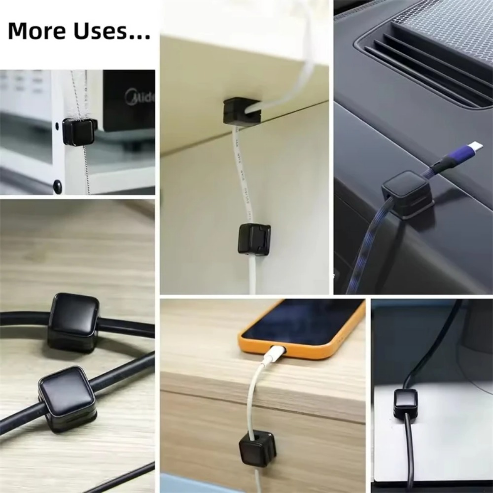 Magnetic Strong ​Cable Clips A - Wall Anchor Plastic ulasan dan harga