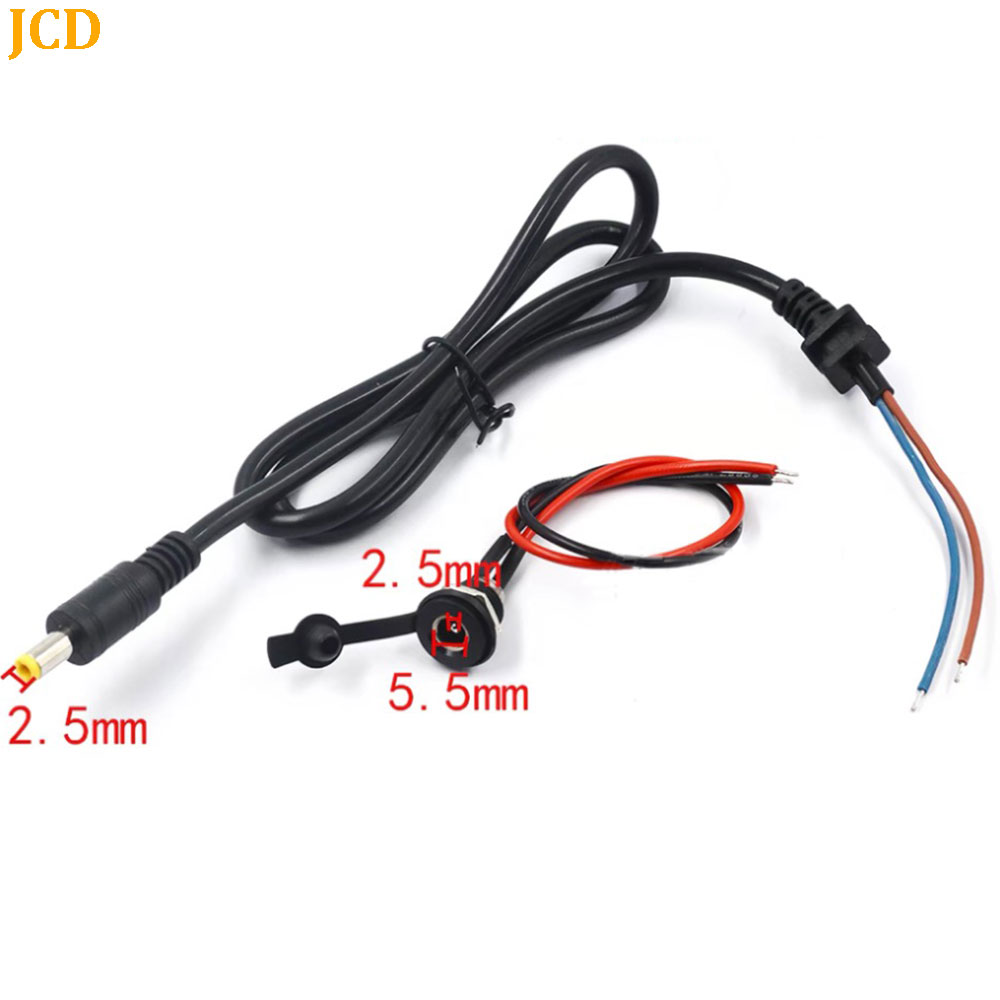 1PC DC Power Male Female Jack  - Wire Connector Cap ulasan dan harga
