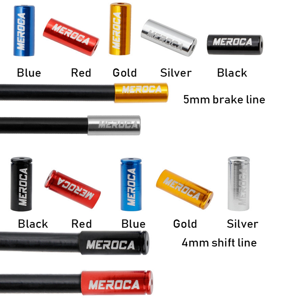 10pcs 4mm 5mm Accessories Bike - Wire Connector Cap ulasan dan harga