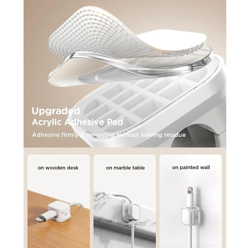 ​Magnetic Cable Clips Adjustab - Wall Anchor Plastic ulasan dan harga