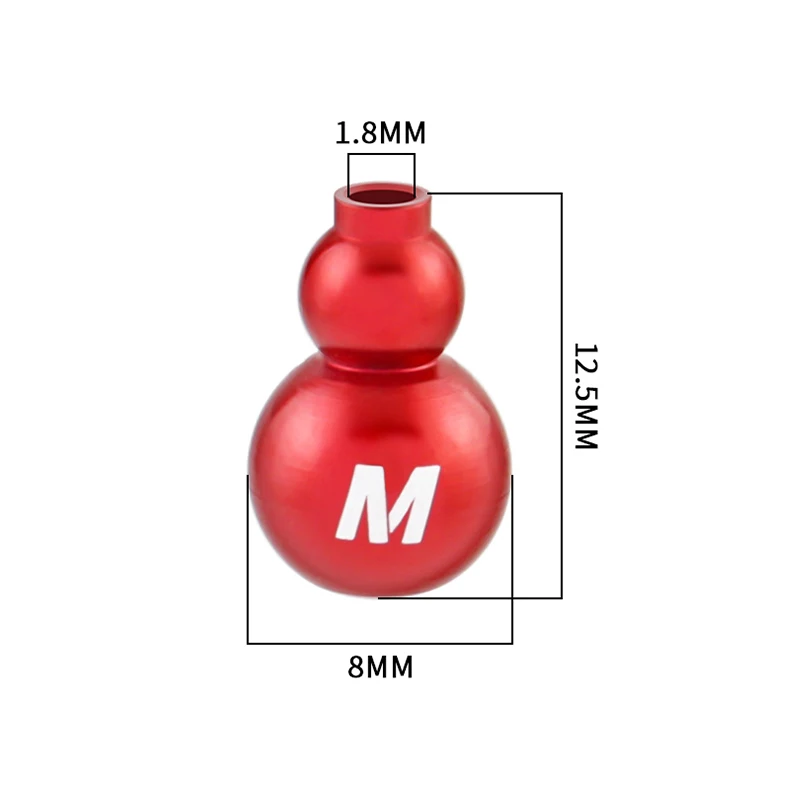 MUQZI 4pcs Bike Cable End Caps - Wire Connector Cap ulasan dan harga