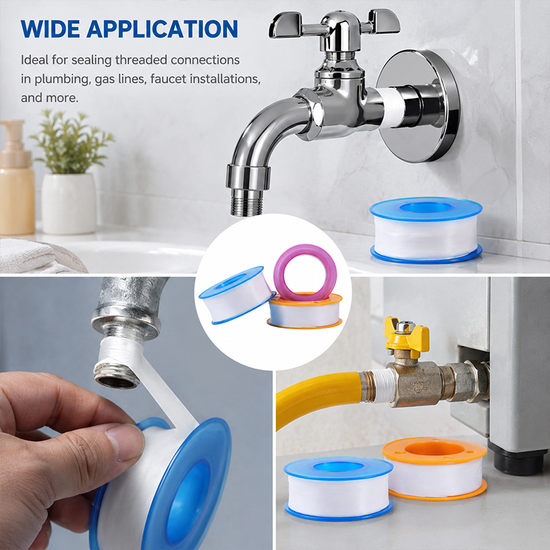 5pcs Premium Wide Length PTFE  - Plumbing Tape Ptfe ulasan dan harga