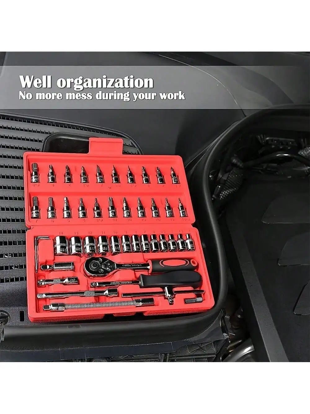 46 Piece 1/4 Inch Drive Socket - Home Improvement Help ulasan dan harga