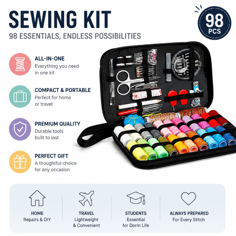 68/98PCS Sewing Accessories To - Home Improvement Help ulasan dan harga