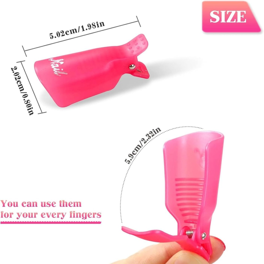 10 Pcs Nail Polish Remover Cli - Home Improvement Help ulasan dan harga